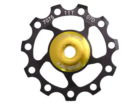 Sunrace Derailleur Wheel 11t SP860-HC Alloy Gold