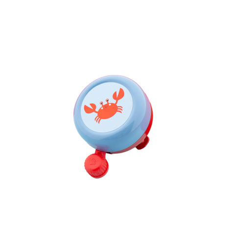 Widek b.v. widek kinderbel explorer clappy crab rood blauw op kaart