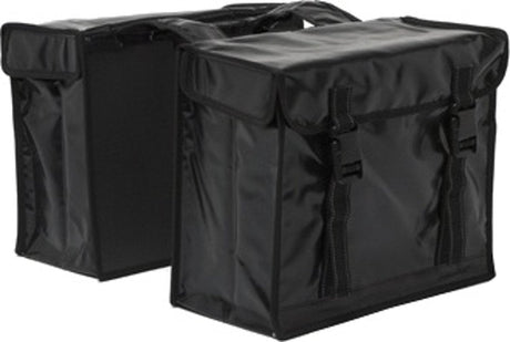 Ny Looxs Dobbelttaske Bisonyl XL Sort - Cykeltaske - Unisex - Sort