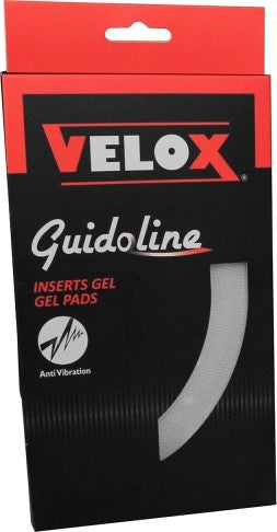 Buzaglo velox sæt med 4 gelpuder for komfort under styrtape