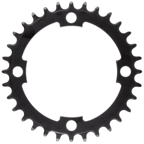Messingleje Samox el-cykel kædering NW 42T BCD 104 mm. 1 2x3 32 og 11 128 stål sort
