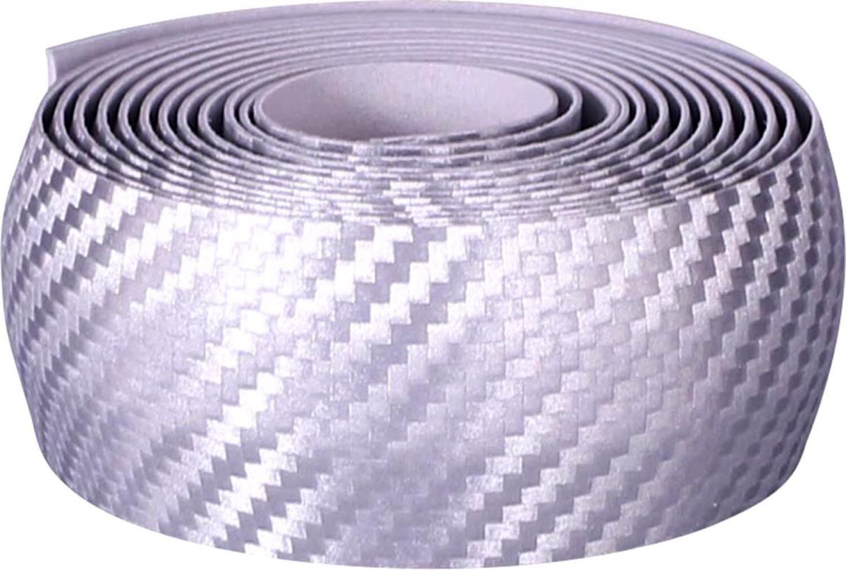Buzaglo velox styrtape carbon perforeret sølv (2 stk)