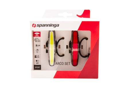 Belysningssæt Spanninga ARCO USB Genopladelig