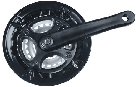 Mp mines beeper bv mp wave kranksæt triple 24 34 42 sort aluminium 170 mm (dybde -5mm)-961-k