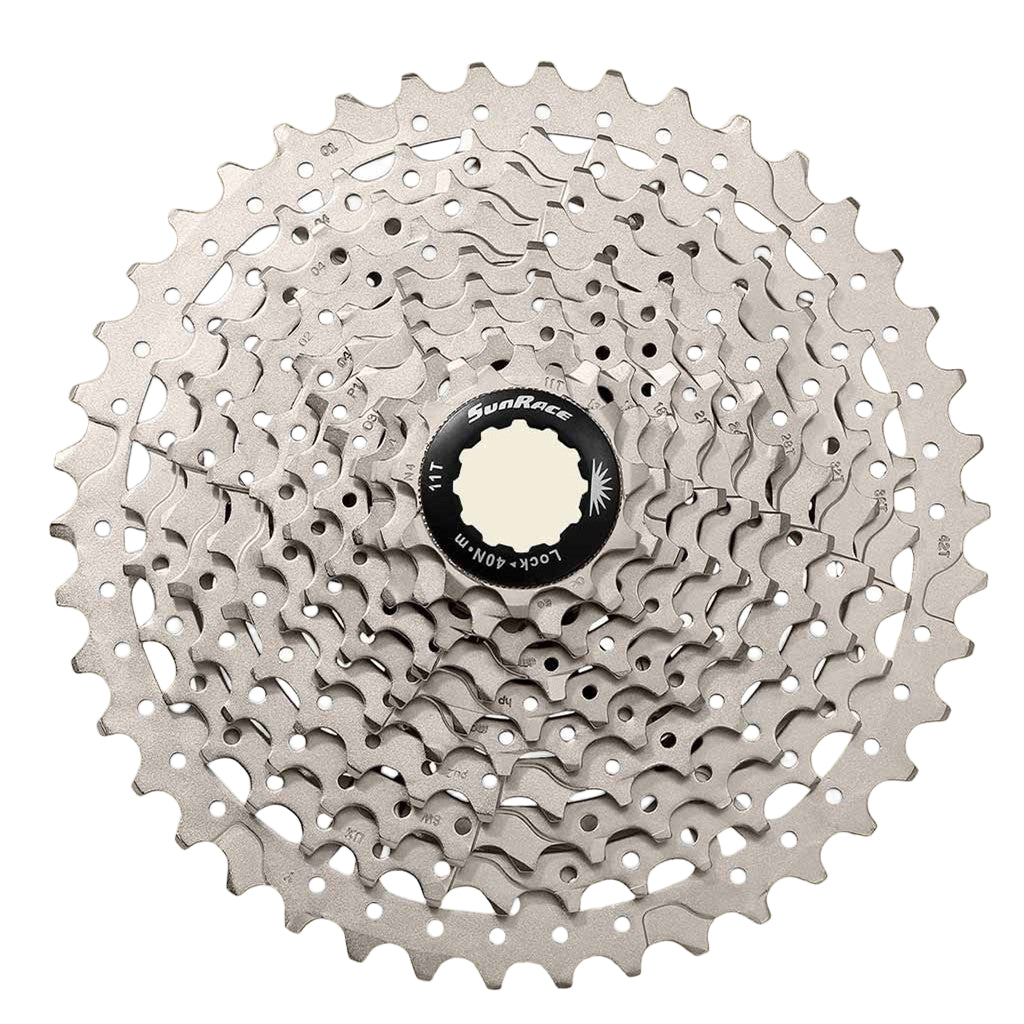 Sturmey-archer europa n.v. sun race csms2 ta10.xs0.bx kassette 10v. 11-51 metallisk