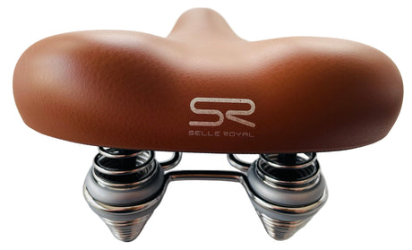 Selle royal s.p.a. selle royal zadel gipsy bruin met zadelstrop
