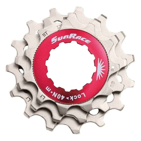 Sturmey-archer europa n.v. sunrace låsering med tandhjul 12v 11 13 15t sølv
