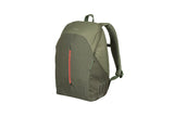 Basil B -Safe -pendler Nordlicht - Modern Bicycle -rygsæk til elektriske cykler - 18L - Green - Unisex - med LED -belysning