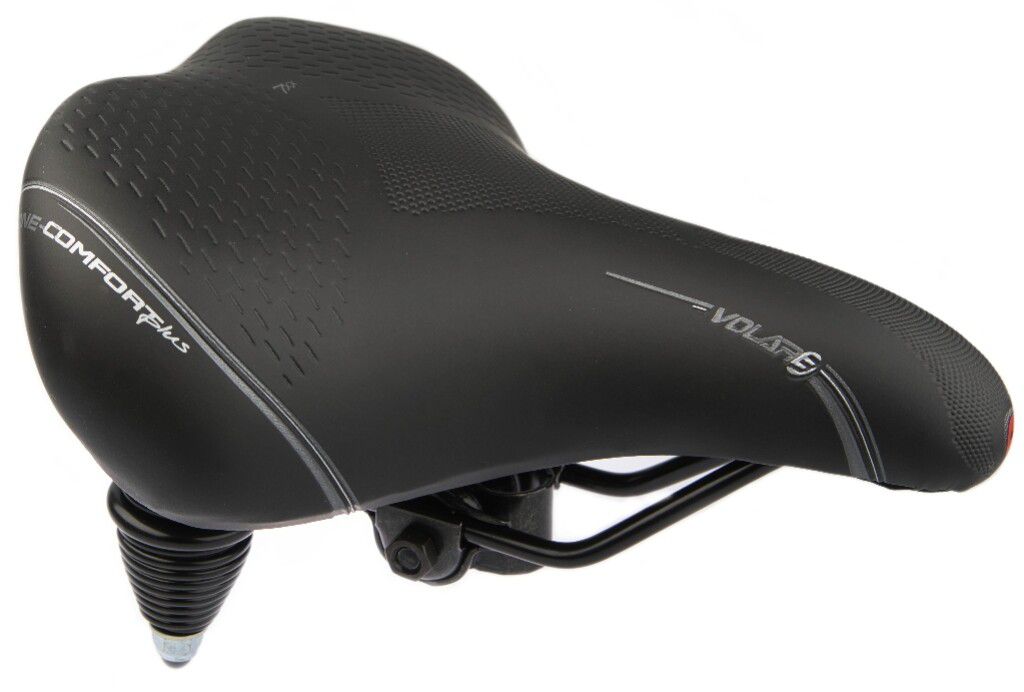 Saddle Selle Bassano Volare XXL Double Spring - Sort
