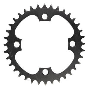 Messingleje Samox el-cykel kædering NW 36T BCD 104 mm. 1 2x3 32 og 11 128 alu sort