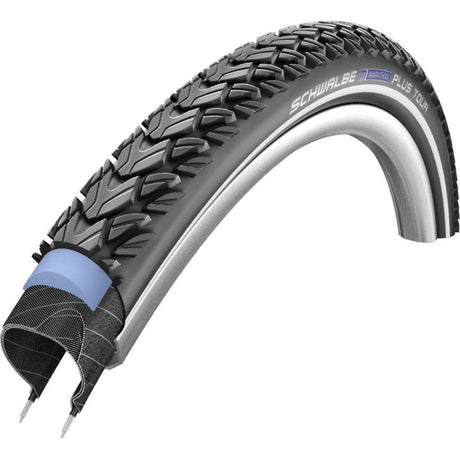 Schwalbe Marathon Plus Tour SmartGuard 28 x 1,40 37-622 mm - sort med refleksion