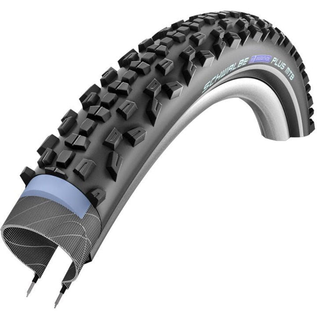 Schwalbe Dæk 27.5x2.10 (54-584) Marathon Plus Mtb Perf. Sort genvalg