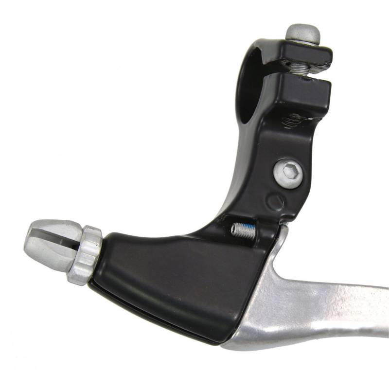 Saccon sæt bremsegreb v gripshift l+r sort aluminium