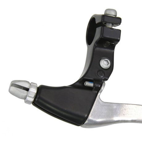 Saccon sæt bremsegreb v gripshift l+r sort aluminium