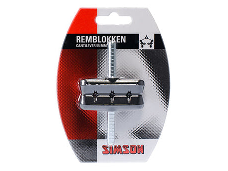 Simson Brake Shoe Cantilever 55 mm pr. Sæt på kortet