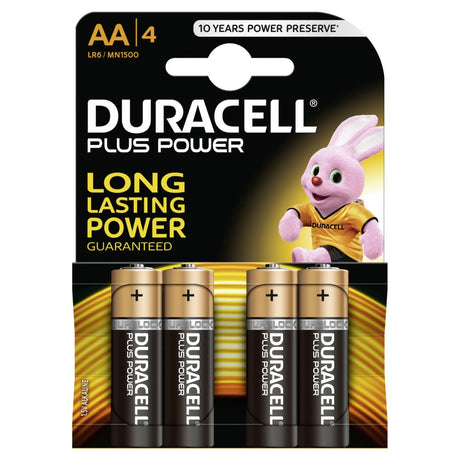 Duracell Battery Plus Power MN1500 LR6 AA pr. 4 på kortet