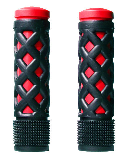 Simson Children's Handles - Universal - Red Black - Justerbar - Grip Shift
