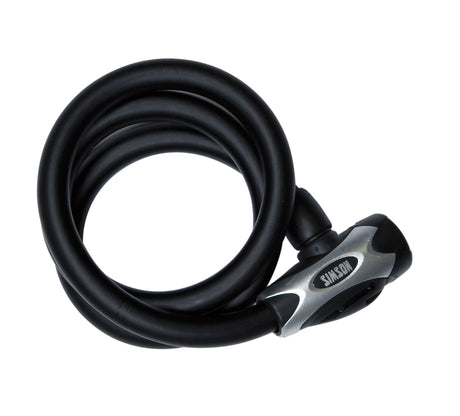 Simson kabel lås fremragende 15x100 sort