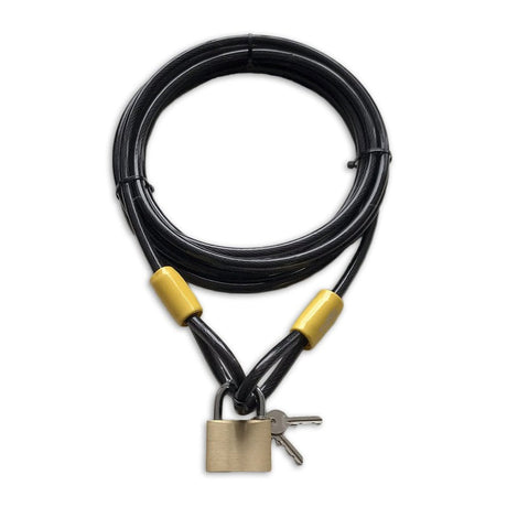 Lynx Terrace Cable - 5M Bicycle Cable Lock (messing)
