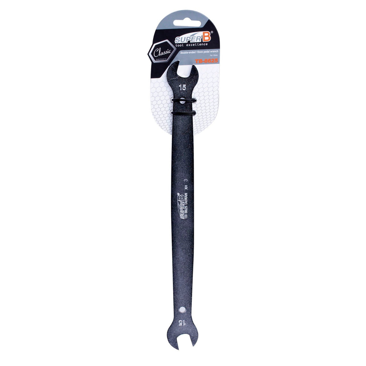 Brassschlager suveræn TB-8625 pedalnøgle kulstofstål - 15 15
