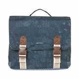 Basil Bohème Double Bicycle Bag - Green, Water -Retoting, 35L, Mik System