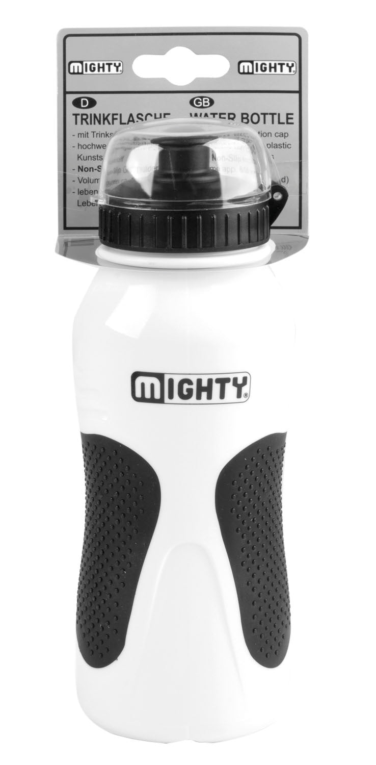 Mighty Water Bottle hvid med anti-skrid 550-600ccm