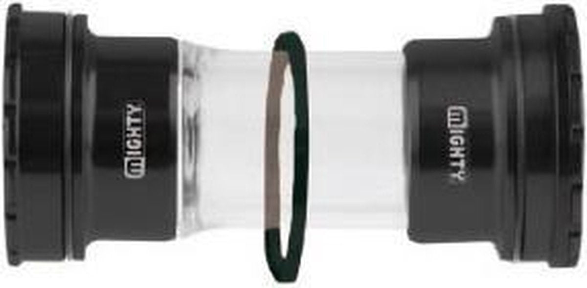 Messingleje mægtig bundbeslag pressfit alu. sort 85,5 mm. løb 89,5 mm. MTB 92 mm.