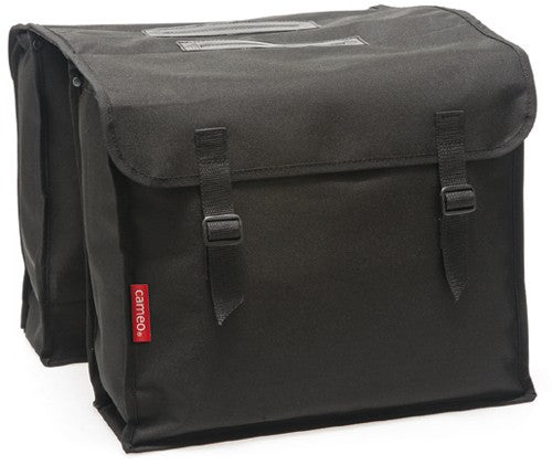 Ny looxs dobbelt cykelpose sort 30ltr