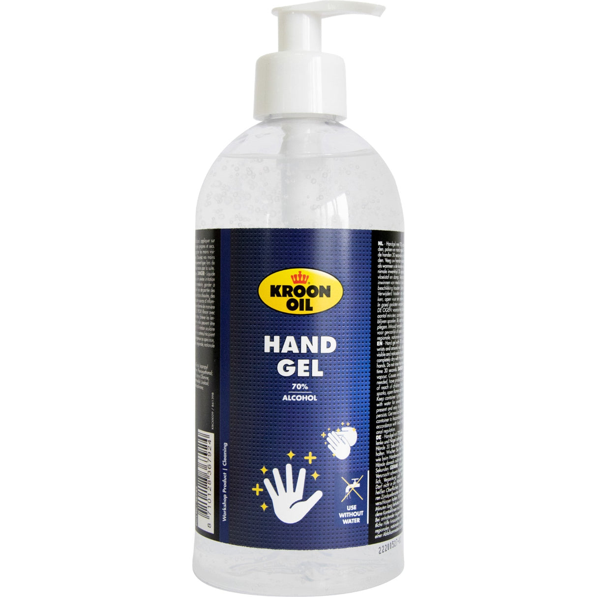 Kroon-olie håndgel 70% alkohol 500 ml