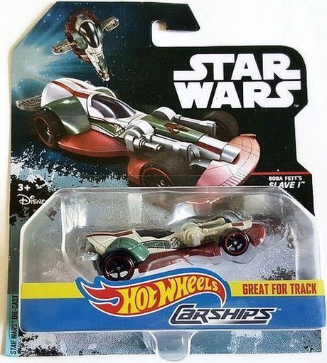 Mattel star wars hot wheels bil boba fetts slave 1