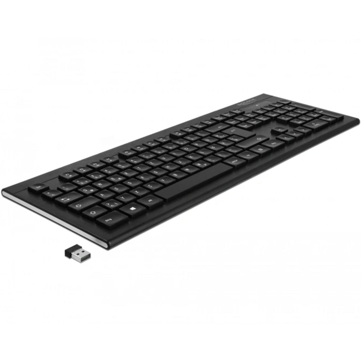 Trådløst tastatur - delock - qwertz