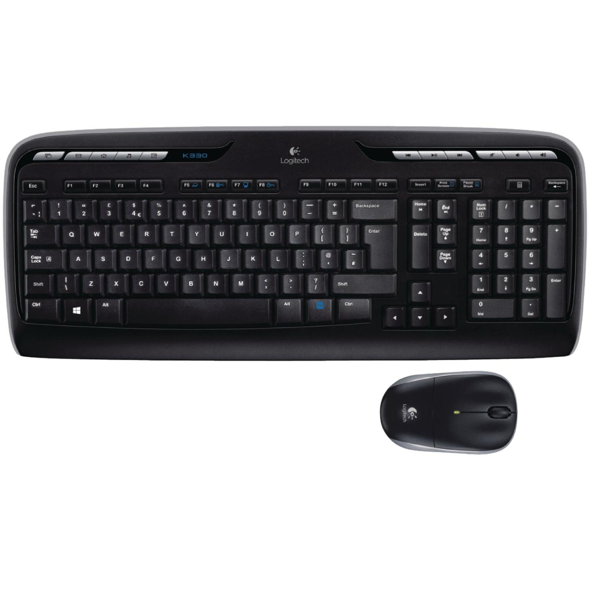 Abi trådløst tastatur med mus - logitech