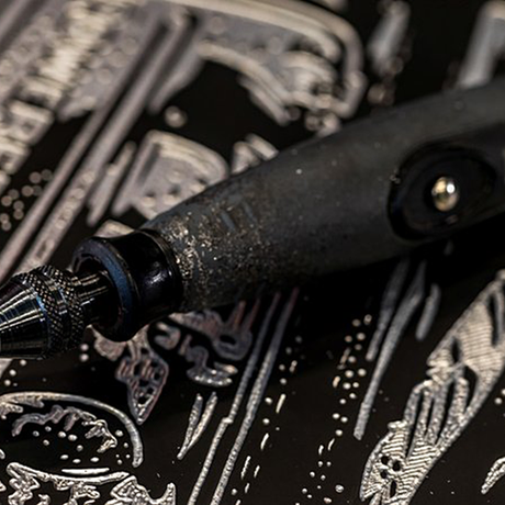 Dremel max graveerbit - frees 3.2 mm lengte 3 mm 2-delig