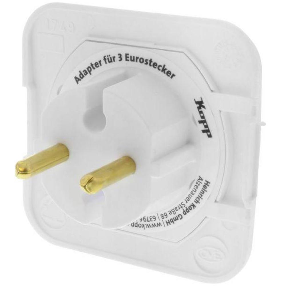 Tre-vejs adapter