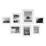 Fotoramme - drivtømmer fotovæg