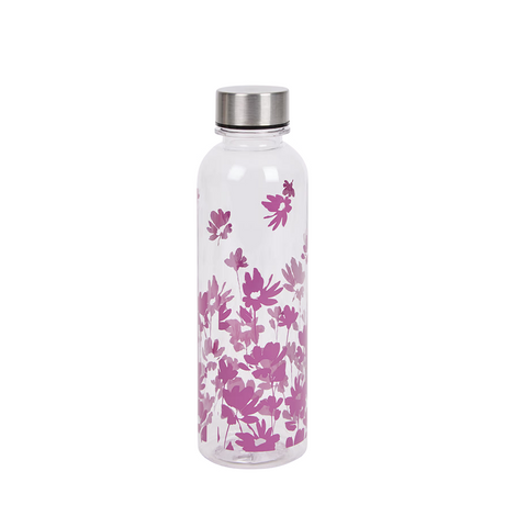 Drikkeflaske lilla blomst 500ml