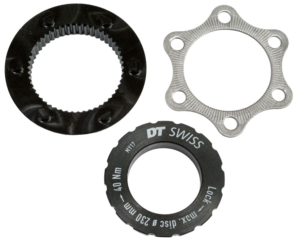 Dt swiss mtb centerlock til 6-hullers adapter