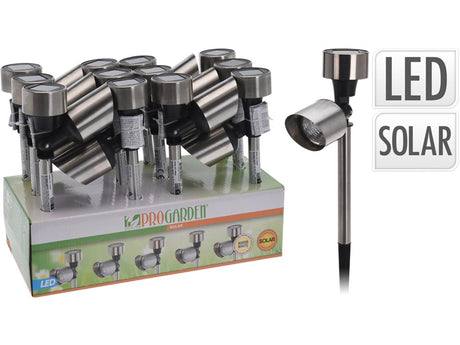 Pro have solcellelampe mini spot LED h=24cm