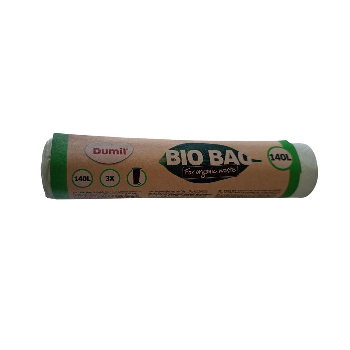 Dumil bio affaldssække 140l 3 stk