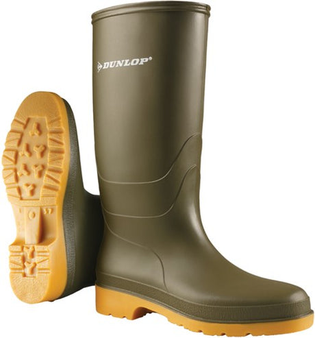 Dunlop 16247 laars pvc dull rapido groen - maat 38 - 00.032.015.38