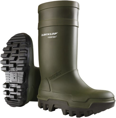 Dunlop c662933 thermo + purofort s5 full safety groen - maat 46 (uk11) - 15.032.047.11