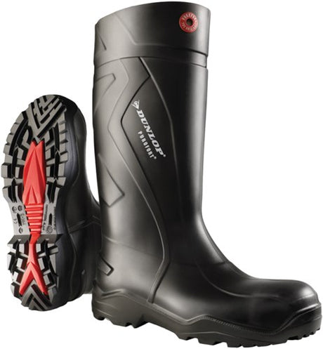 Dunlop c762041 purofort+ full safety zwart s5 zwart - maat 45 - 15.036.023.45
