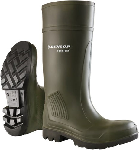 Dunlop d460933 purofort professional (onbeveiligd) | donkergroen | maat 41 - 15.032.038.41