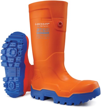Dunlop lp8ku01 laars fieldpro thermo+ oranje s5 | oranje | maat 42 - 8713197055921