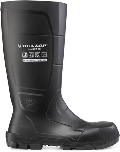 Dunlop na2hd01 knielaars acifort jobguard s5 | zwart | maat 46 - 8713197371342