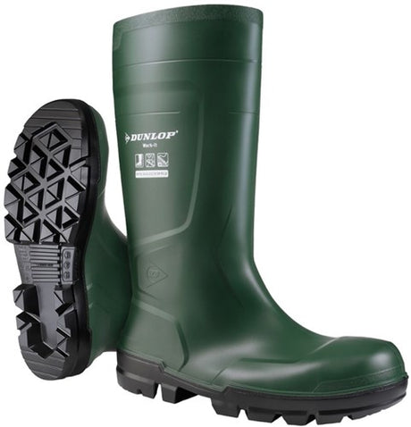 Dunlop nb2kl01 work it pvc laars s5 | groen | maat 36 - 8713197372660
