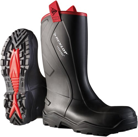 Dunlop purofort+ rugged s5 c762043.ch zwart - maat 46 - 15.036.028.46