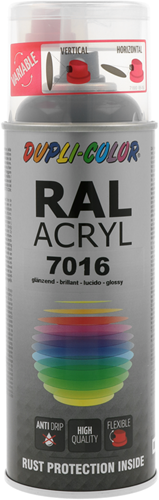 Dupli-farvet ral 7016 | antracitgrå | 400 ml - 363511
