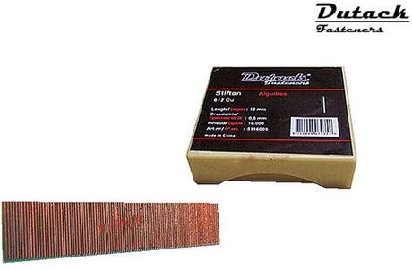 Dutack stift 0,60 cu 12 mm doos 10 duizend (pin) - 5116005