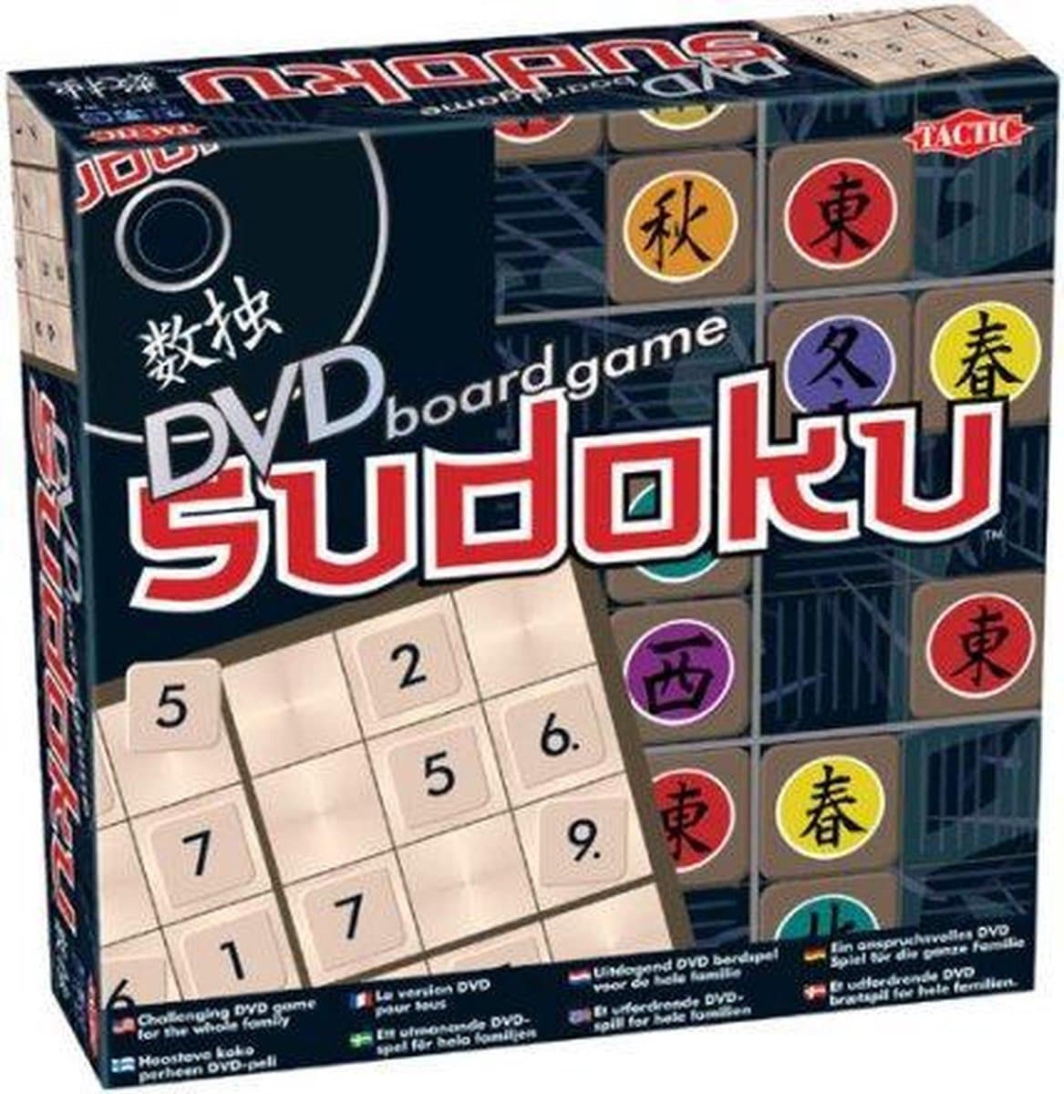 Taktikspil - sudoku brætspil med DVD